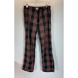 J.Crew Pajama Pants‎ Women's Size S Red Plaid Stewart Tartan Christmas